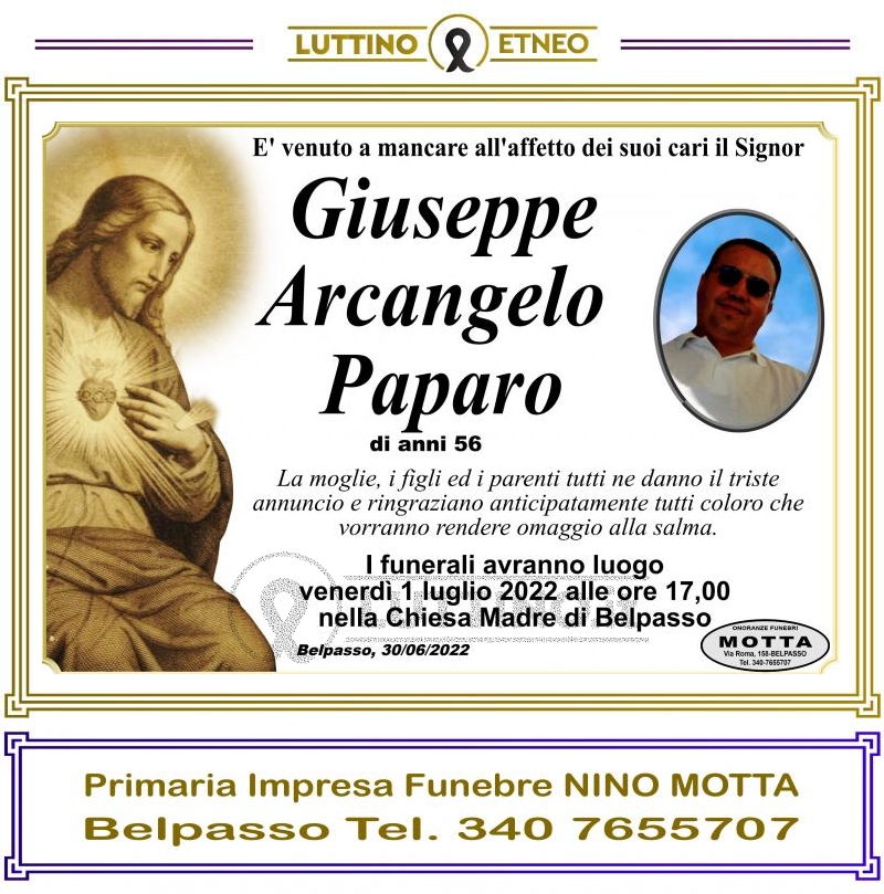 Giuseppe Arcangelo Paparo 